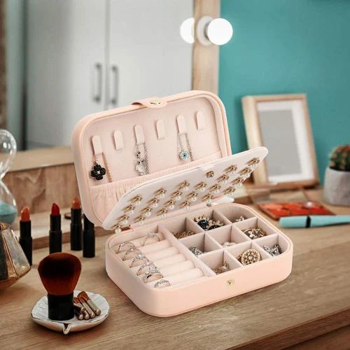 Jewelry Box - Travel Jewelry Case,Mini Jewellery Box,Portable Jewelry Box Trader - Retailer from Mumbai